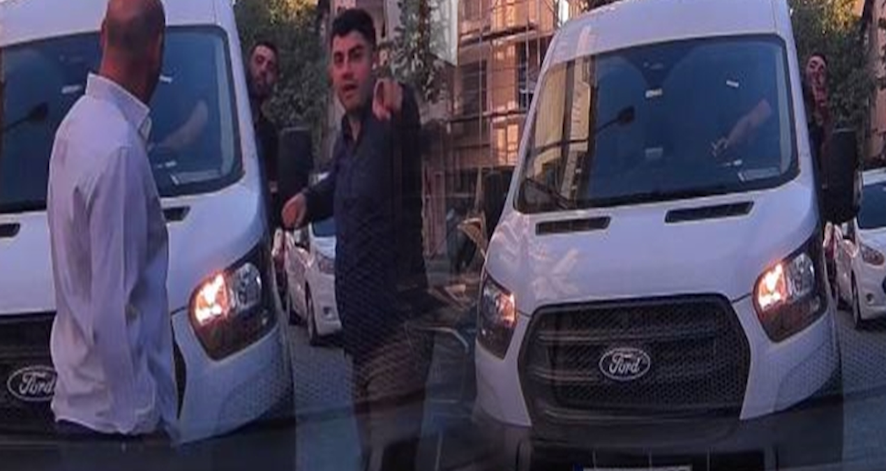 sultangazide suruculerin ters yon kavgasi kamerada cvUejtnM