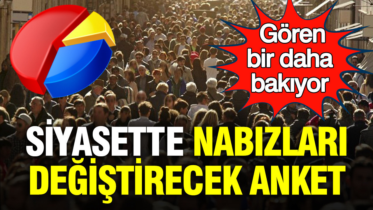 Sokağın Nabzı Anketi: Hangi Parti Yükselişte?