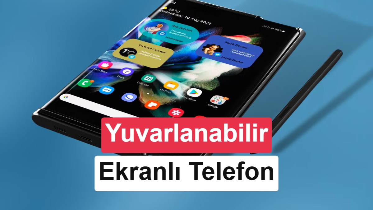 Samsung, ilk ticari yuvarlanabilir telefonu için düğmeye bastı: 2028’de gelebilir